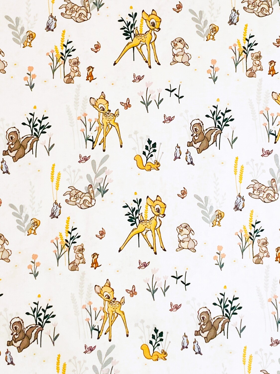 Bambi & Thumper | Licensed Quilting Cotton | 112cm wide