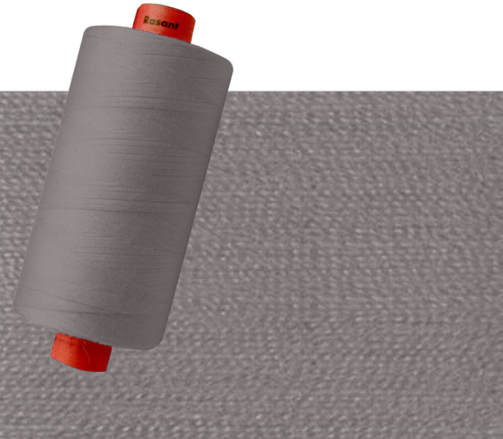 0096 - Medium Grey | Rasant Polyester Cotton Thread 120/40 | 1000m
