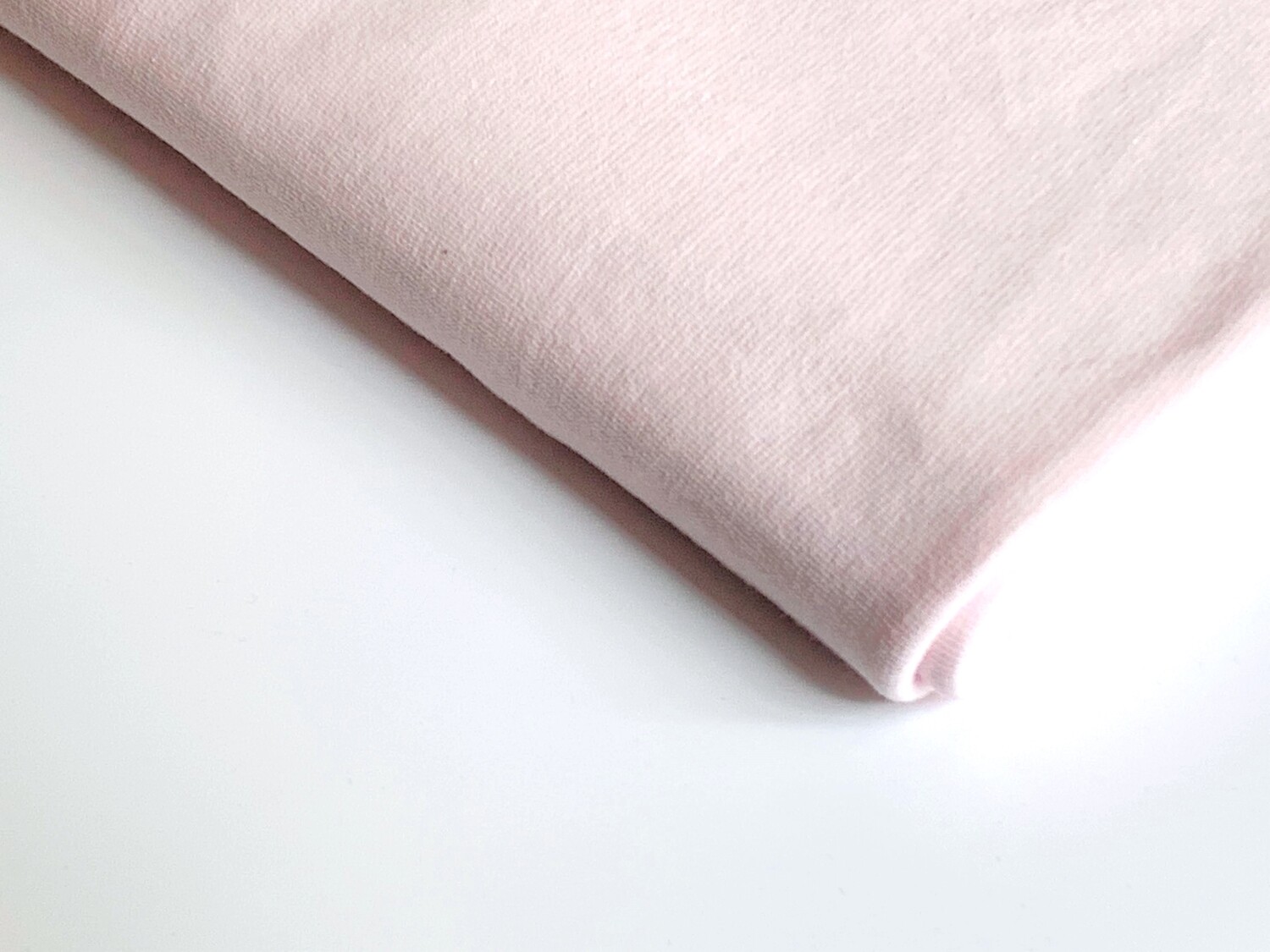 Pastel Pink | 1x1 Ribbing | 72cm Tubular