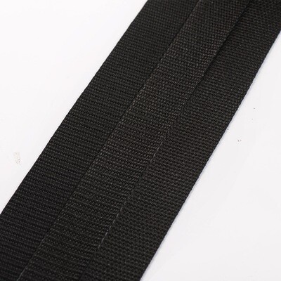Black | Polyester Polypropylene Webbing, 50mm | 5 meters