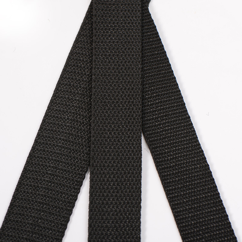 Black | Polyester Polypropylene Webbing, 50mm | 5 meters