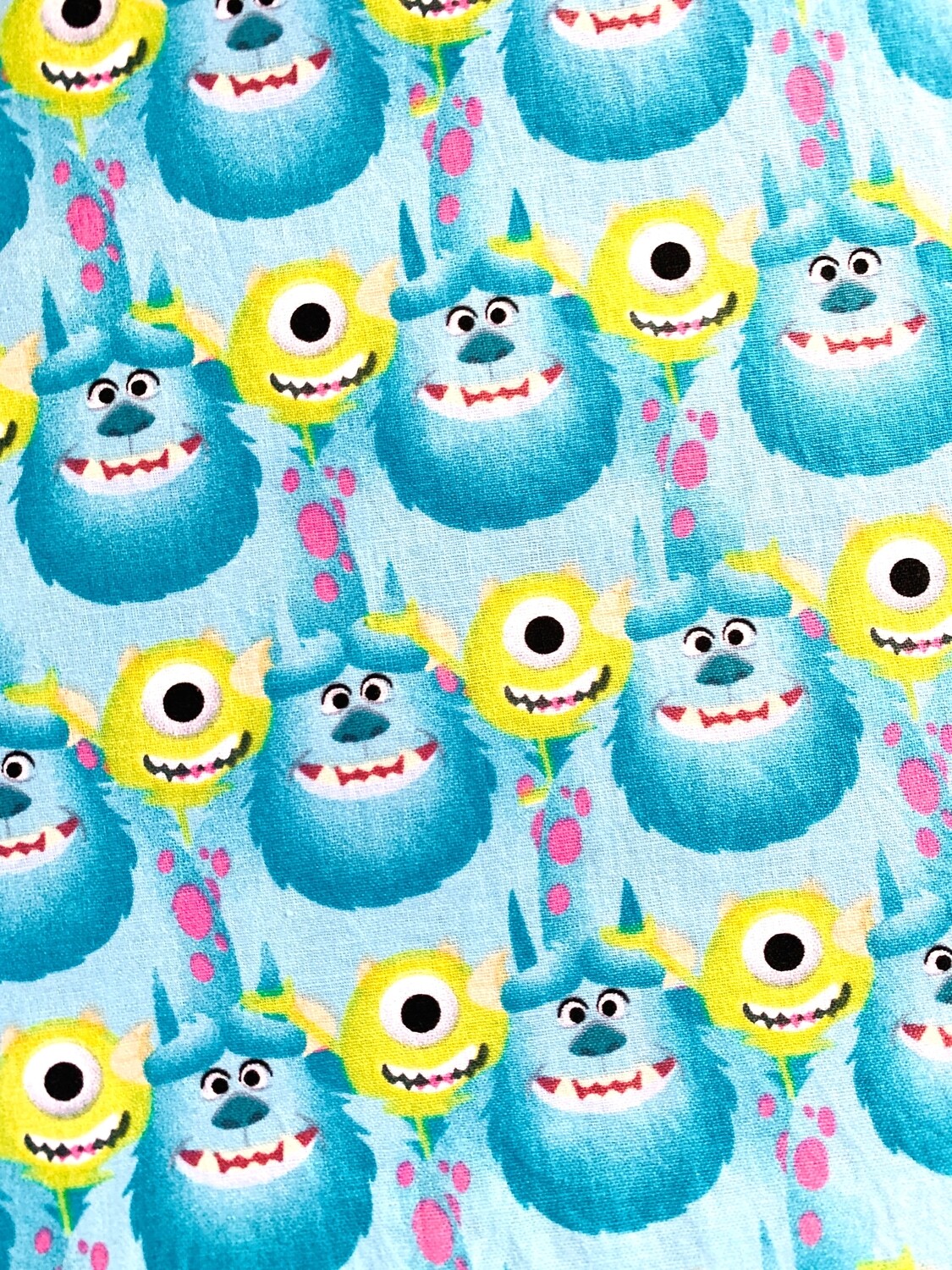 Mike & Sully | Licensed Quilting Cotton | 112cm wide