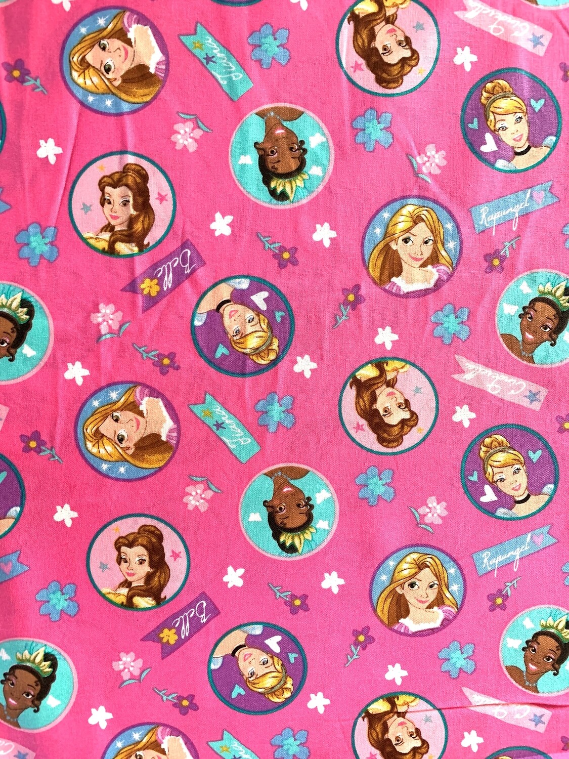 Princess Badge | Licensed Quilting Cotton | 112cm wide