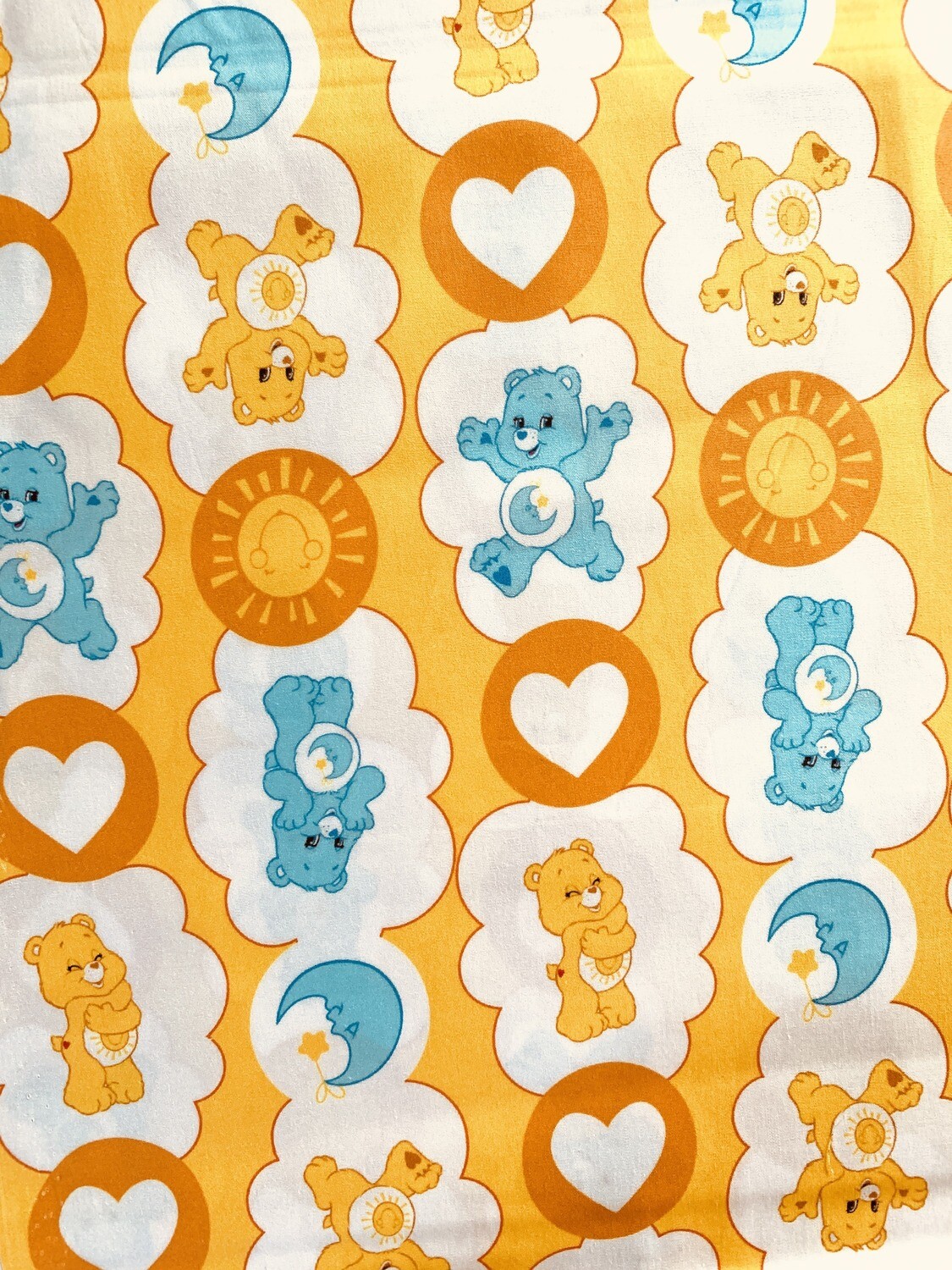 Carebear, Orange Bubbles | Custom Quilting Cotton | 112cm wide - 0.95m Piece