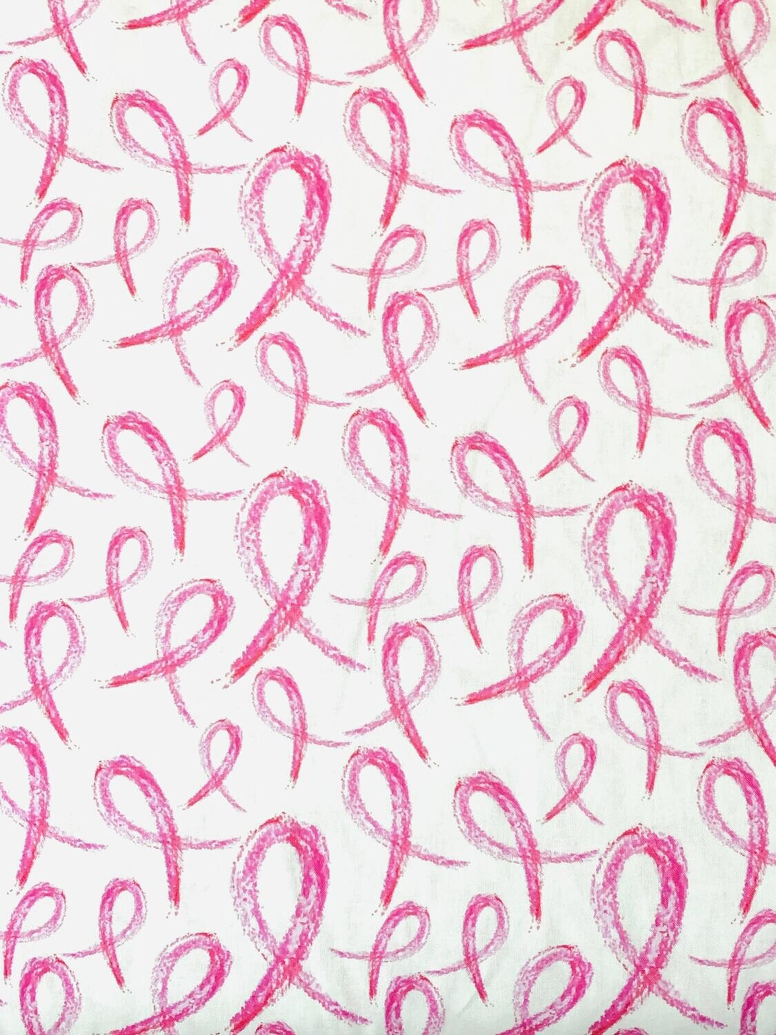 Pink Ribbons | Digital Print Digital-Print Quilting Cotton Woven | 145cm wide