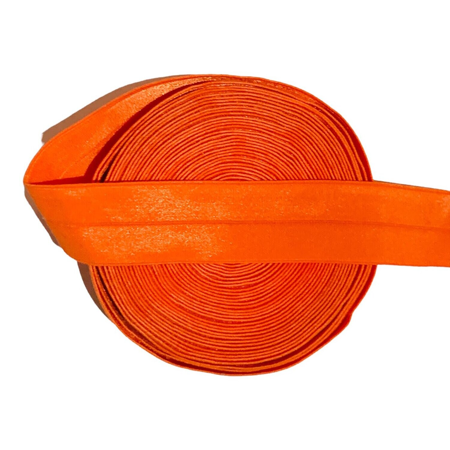 Orange | Fold-over Elastic (FOE) | 20mm Wide - 5 meters