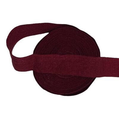 Maroon | Soft Waistband Elastic | 20mm Wide - 5 meters