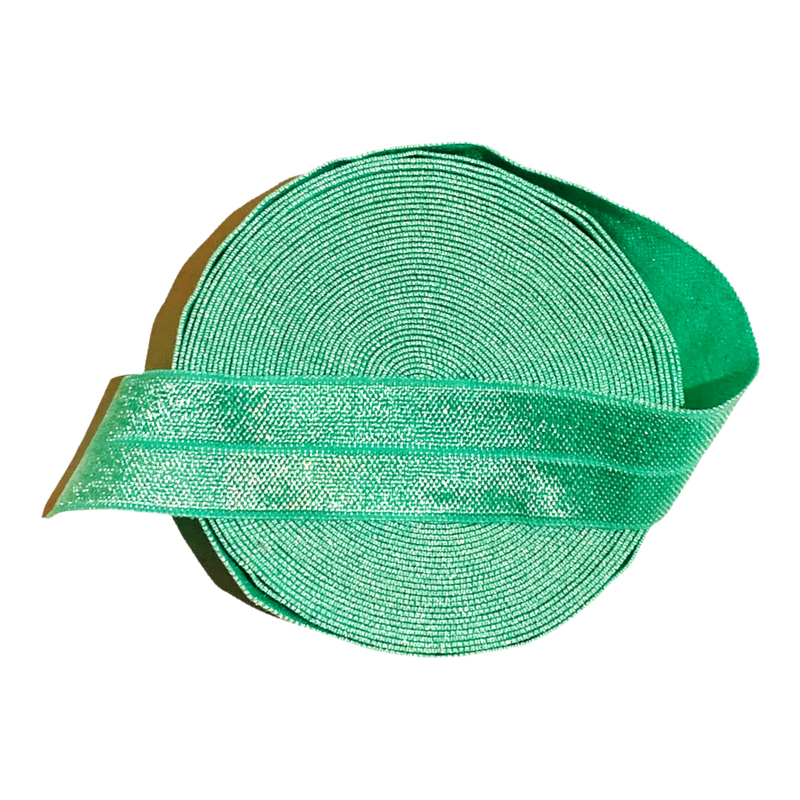 Mint | Fold-over Elastic (FOE) | 20mm Wide - 5 meters