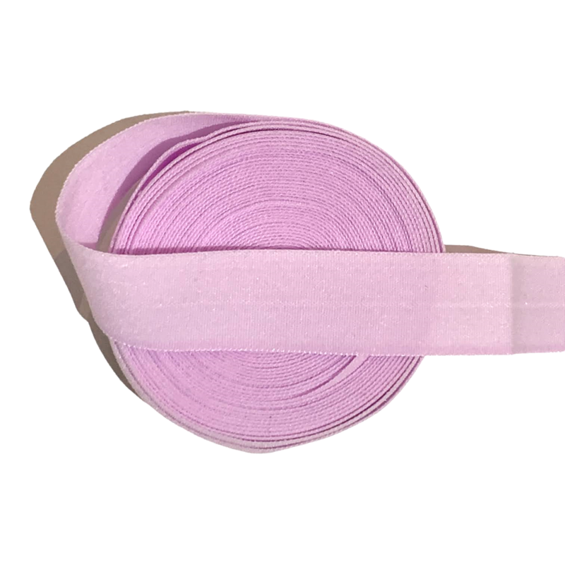 Light Lavender | Fold-over Elastic (FOE) | 20mm Wide - 5 meters