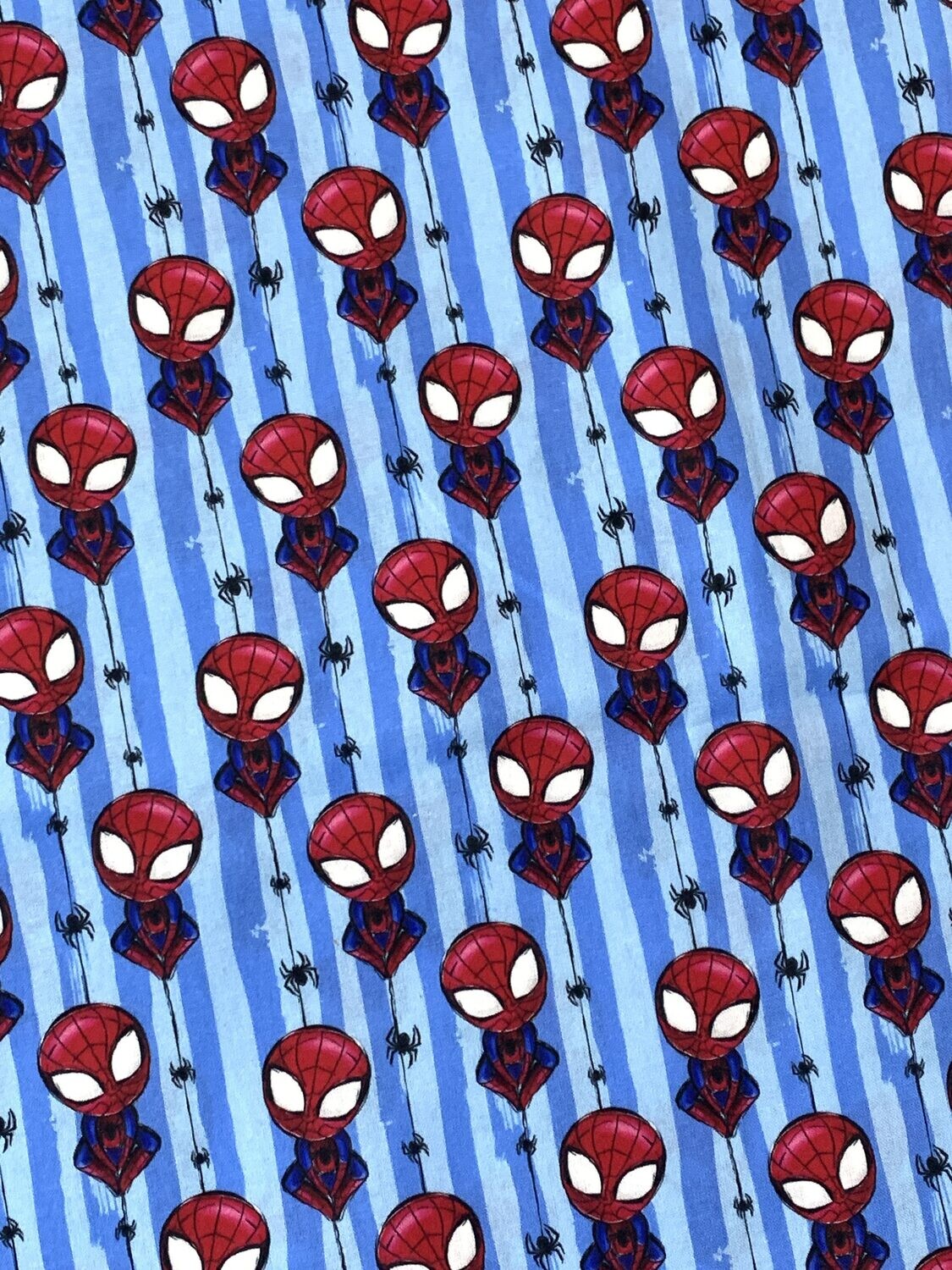 Spider-Man Kawaii | Custom Quilting Cotton | 140cm wide - 1m Piece