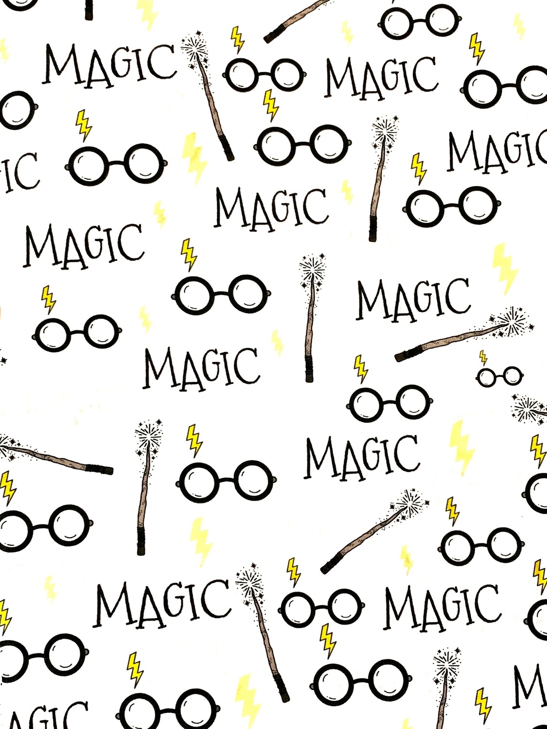 Harry Potter, Magic | Custom Quilting Cotton | 145cm wide - 0.85m Piece