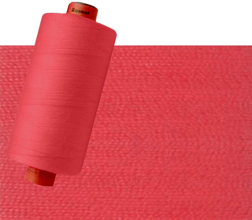 1391 - Melon Red | Rasant Polyester Cotton Thread 120/40 | 1000m