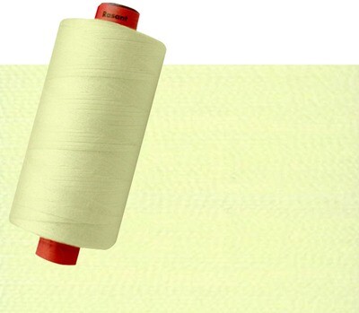 6025 - Lemon Yellow | Rasant Polyester Cotton Thread 120/40 | 1000m