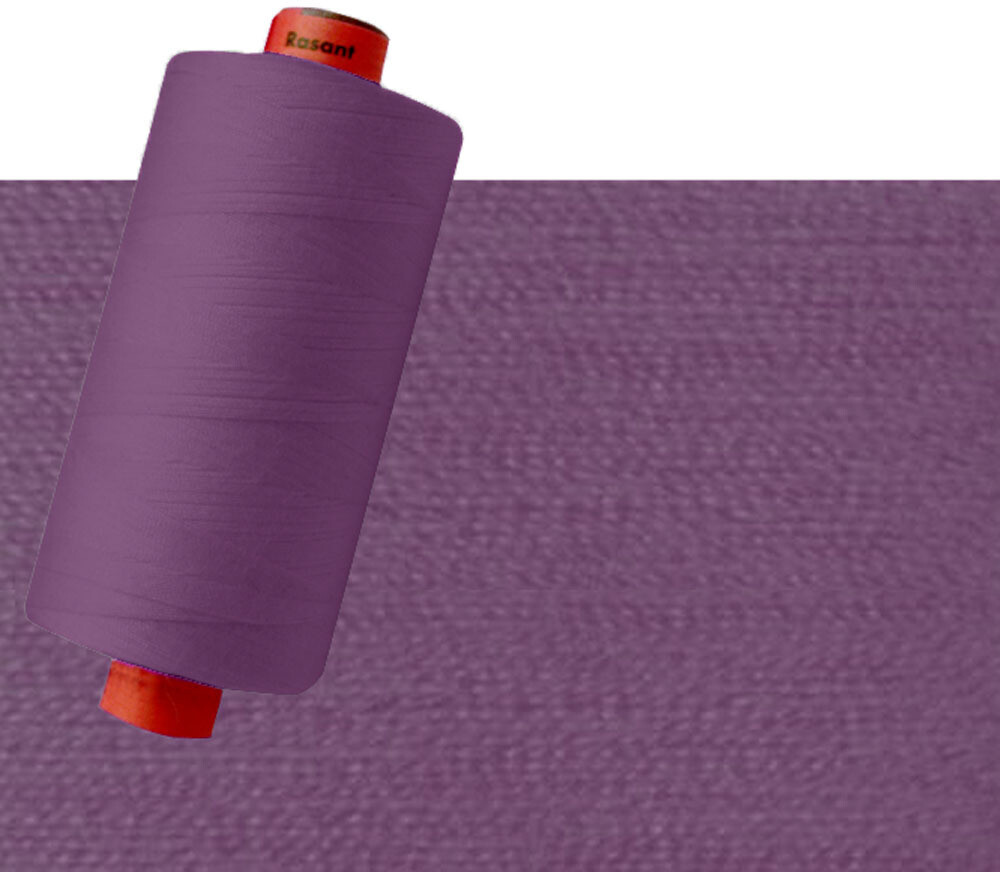5976 - Dark Violet Purple | Rasant Polyester Cotton Thread 120/40 | 1000m