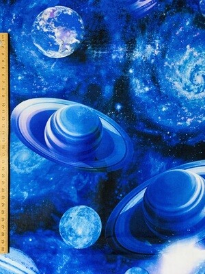 Planets, Space Odyssey | Quilting Cotton | 112cm wide