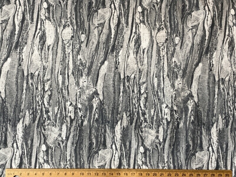 Grey Bark | Quilting Cotton | 112cm wide