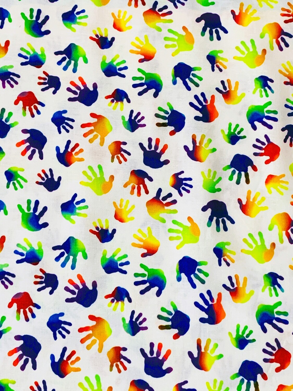 Colourful Hands | Quilting Cotton | 112cm wide