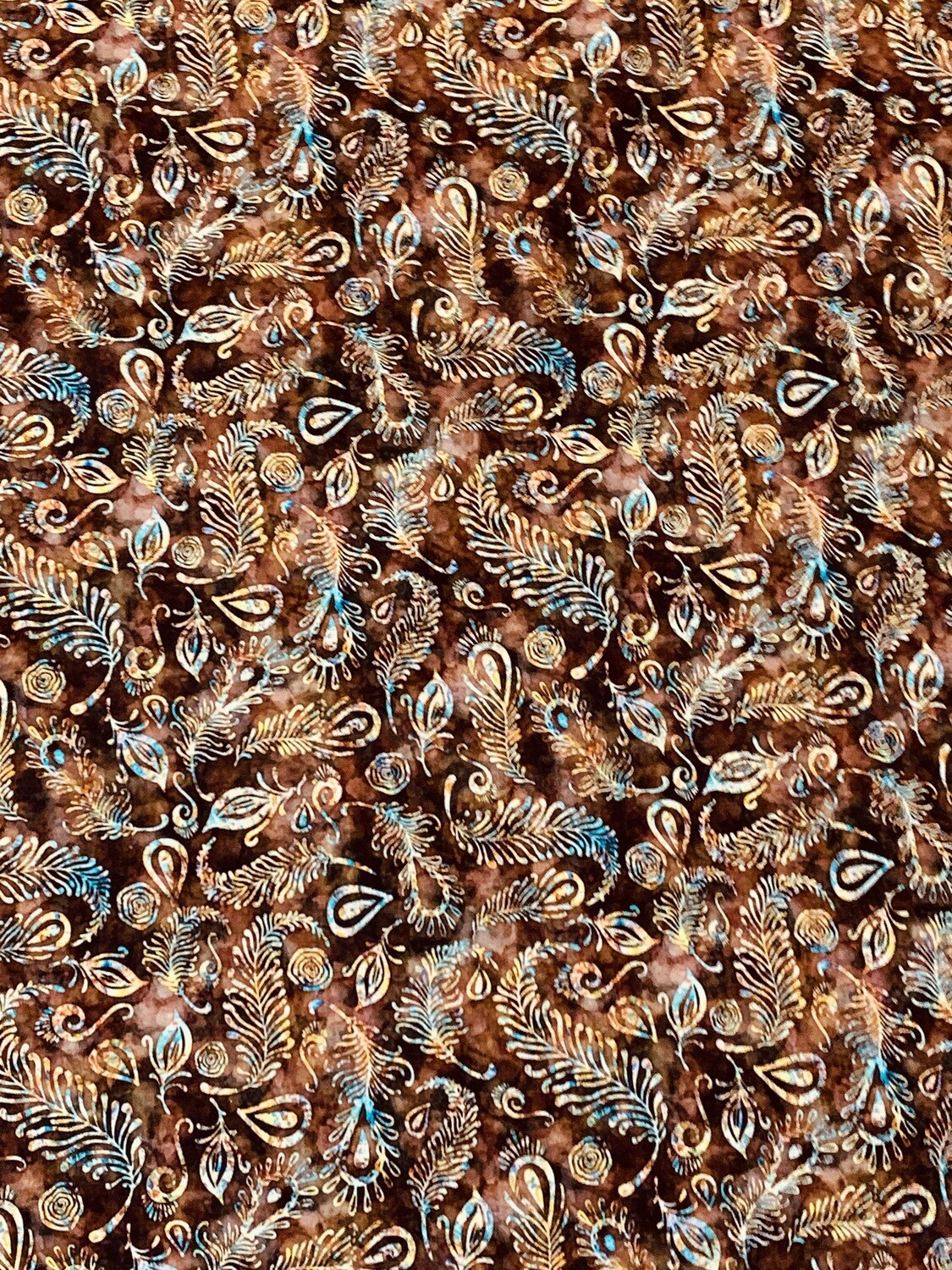 Brown Feather | Quilting Cotton | 112cm wide