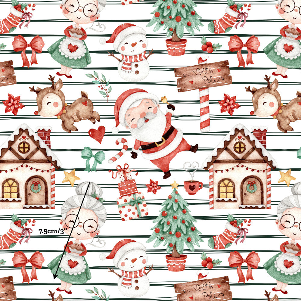 Xmas Cosy | Digital Print Custom Cotton Woven | 145cm wide