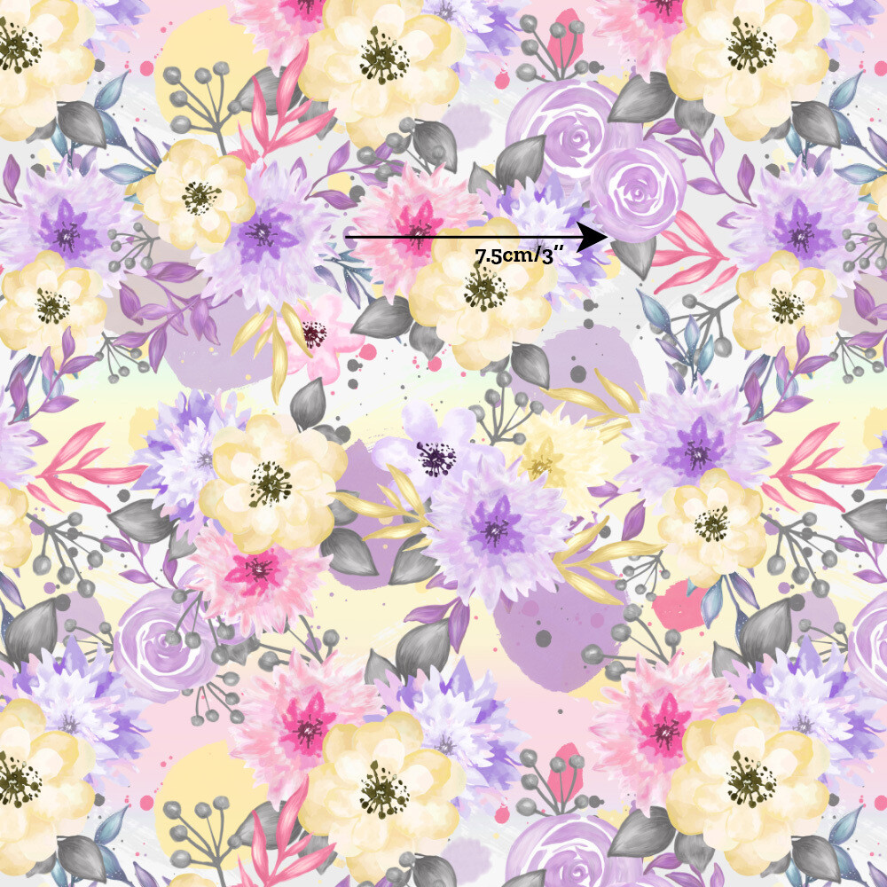 Amber | Digital-Print Cotton Woven | 112cm wide