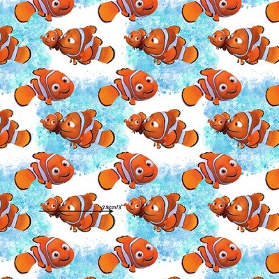 Nemo | Digital-Print Custom Cotton Woven | 145cm wide