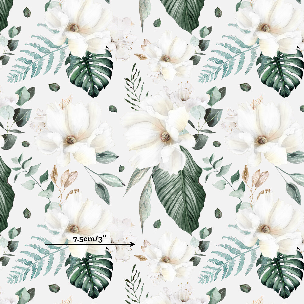 Charlotte | Digital-Print Cotton Woven | 112cm wide - 0.8m Piece