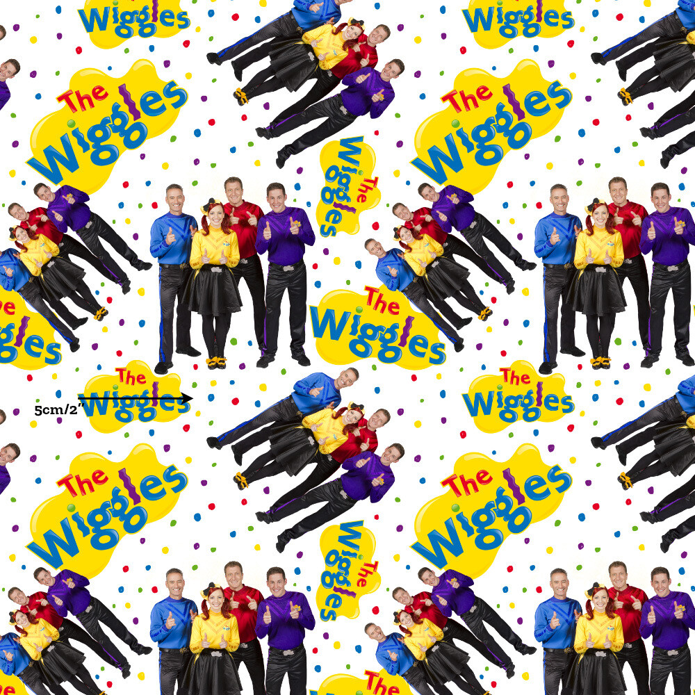 Wiggles | Custom Cotton Woven | 145cm wide