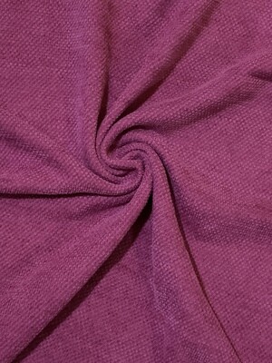 Mauve | Chenille Fabric Plush Sweater Knit | 170cm Wide