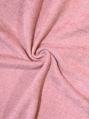 Blush | Chenille Fabric Plush Sweater Knit | 170cm Wide