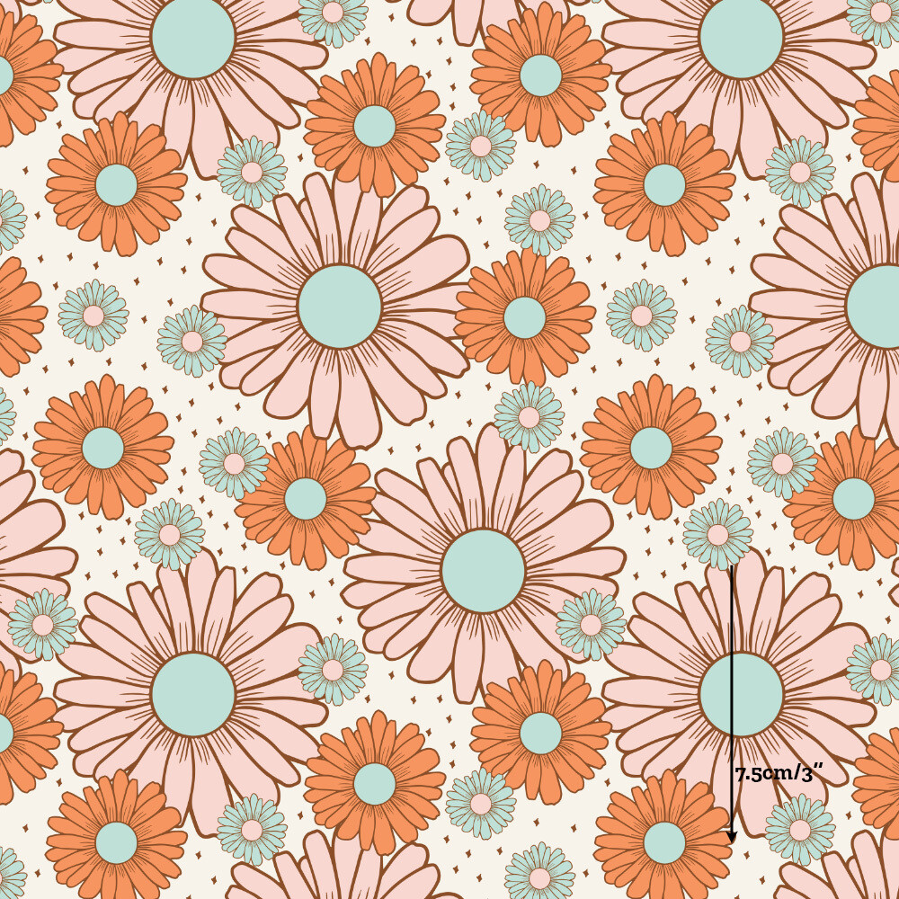 Evelyn | Digital-Print Cotton Woven | 145cm wide - 1.2m Piece