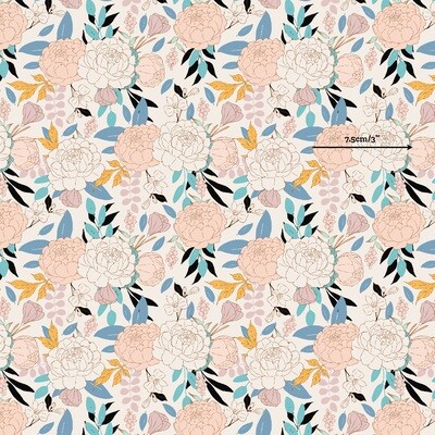 Amelia | Digital-Print Cotton Woven | 145cm wide