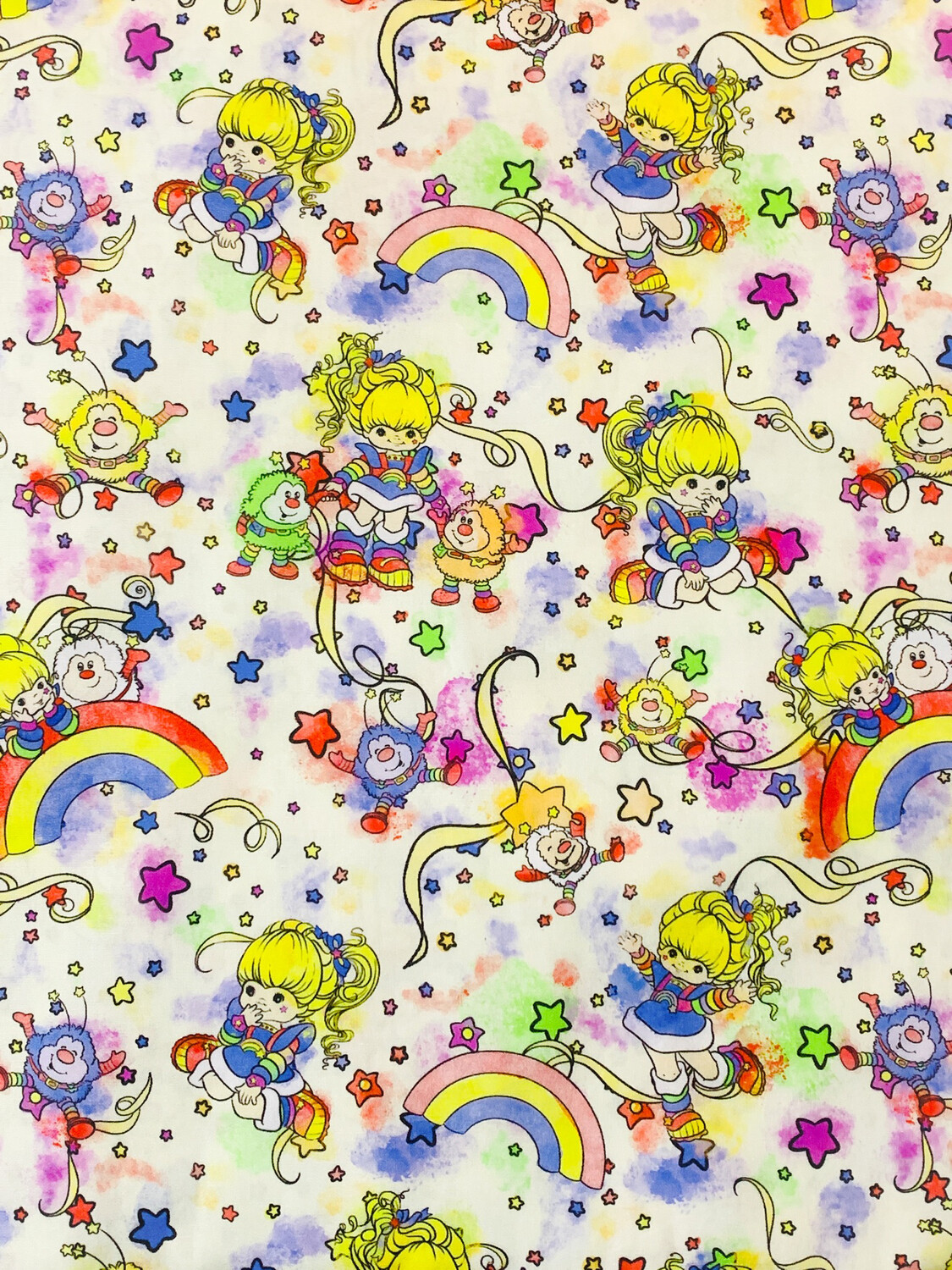Rainbow Brite, Yellow | Custom Quilting Cotton | 112cm wide - 0.55m Piece
