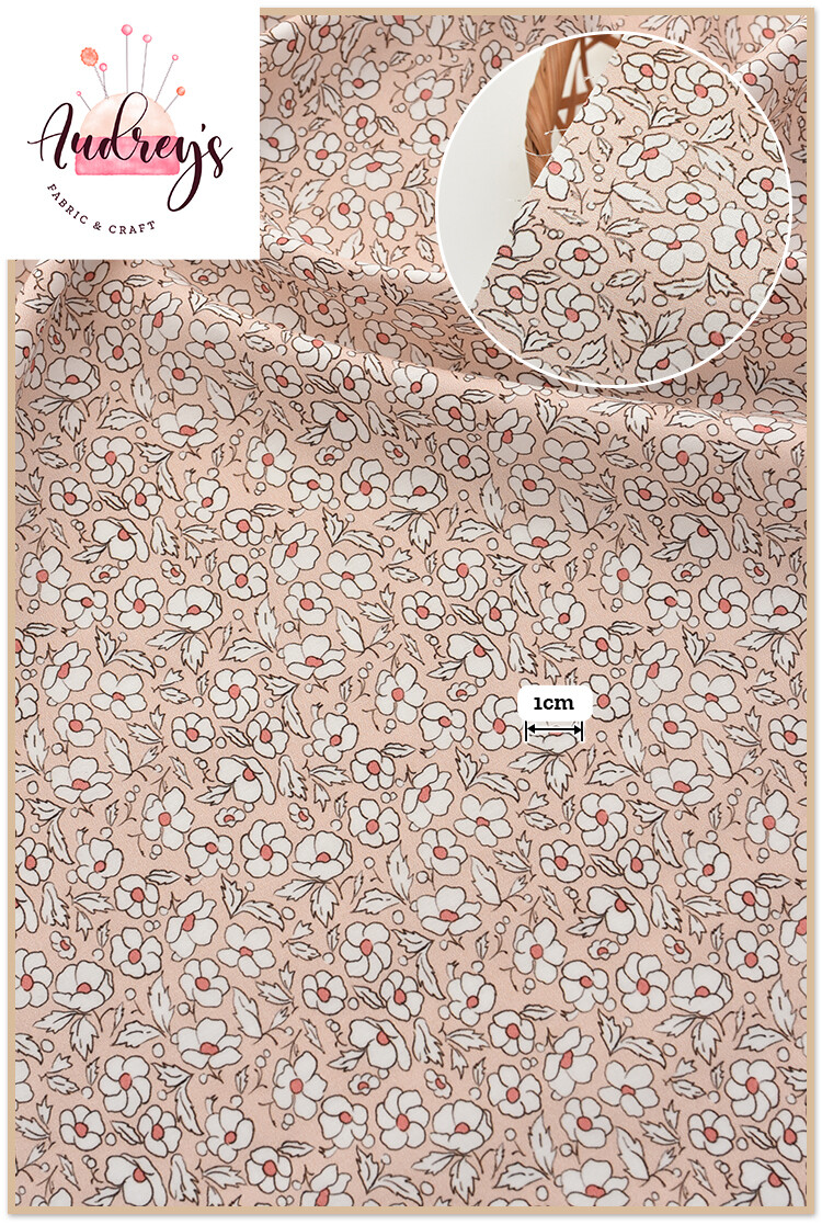 Ellie | Cotton Poplin | 145cm Wide - Final 1.35m Piece