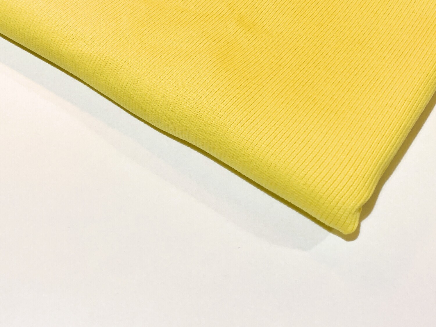 Banana | Heavyweight 2x2 Ribbing | 115cm Wide