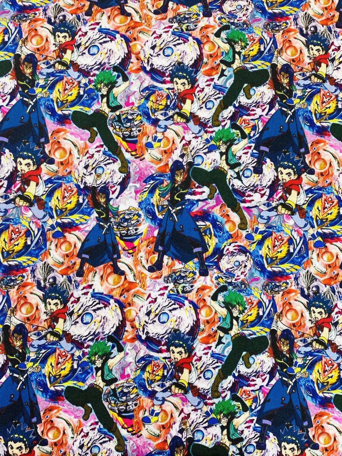 Beyblade | Custom Quilting Cotton | 145cm wide
