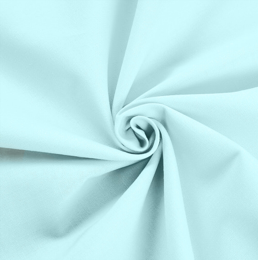 Baby Blue | Quilting Cotton Solids (Homespun) | 112cm Wide - 0.95m Piece