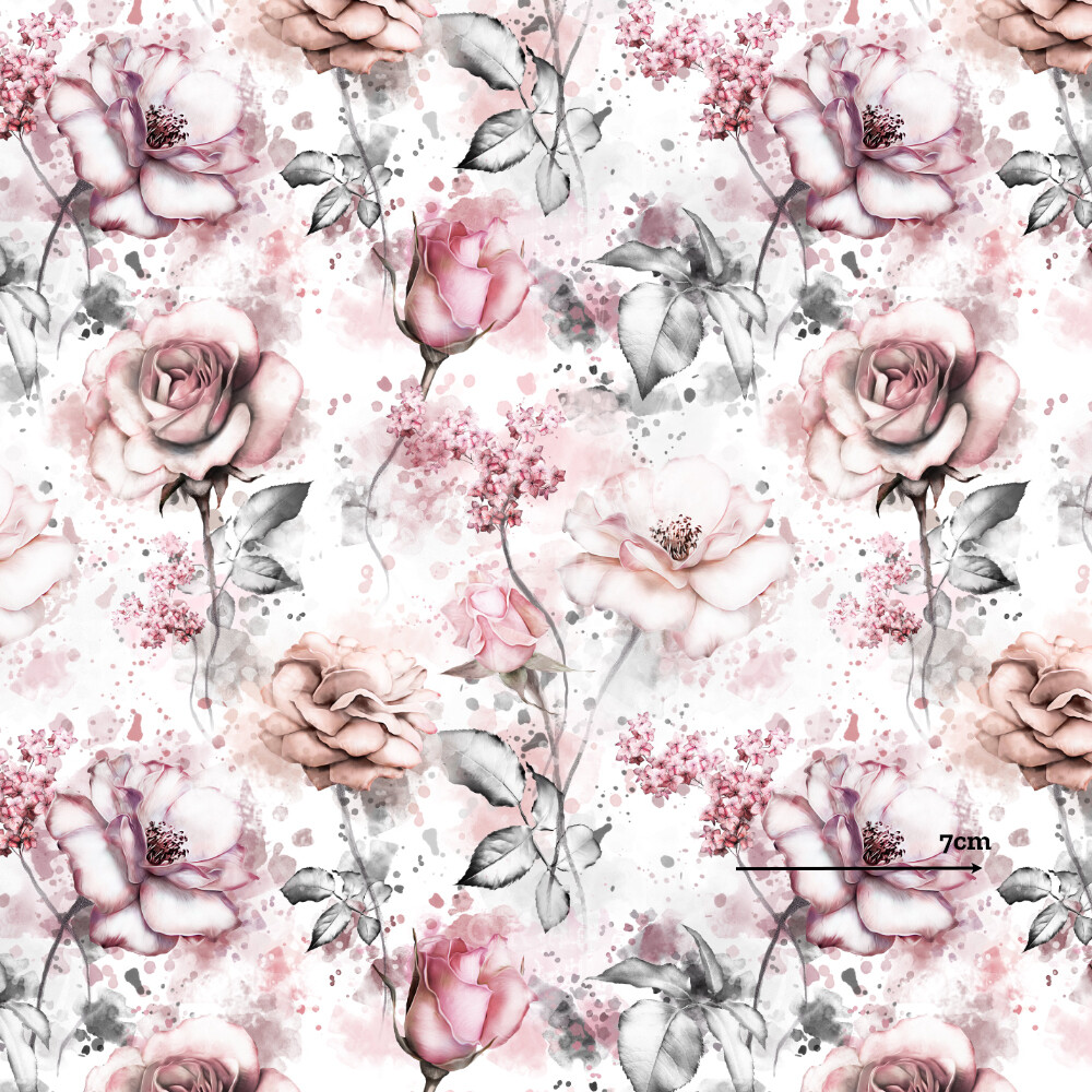 Madison | Digital-Print Cotton Lycra 230gsm | 150cm wide - 0.5m Piece