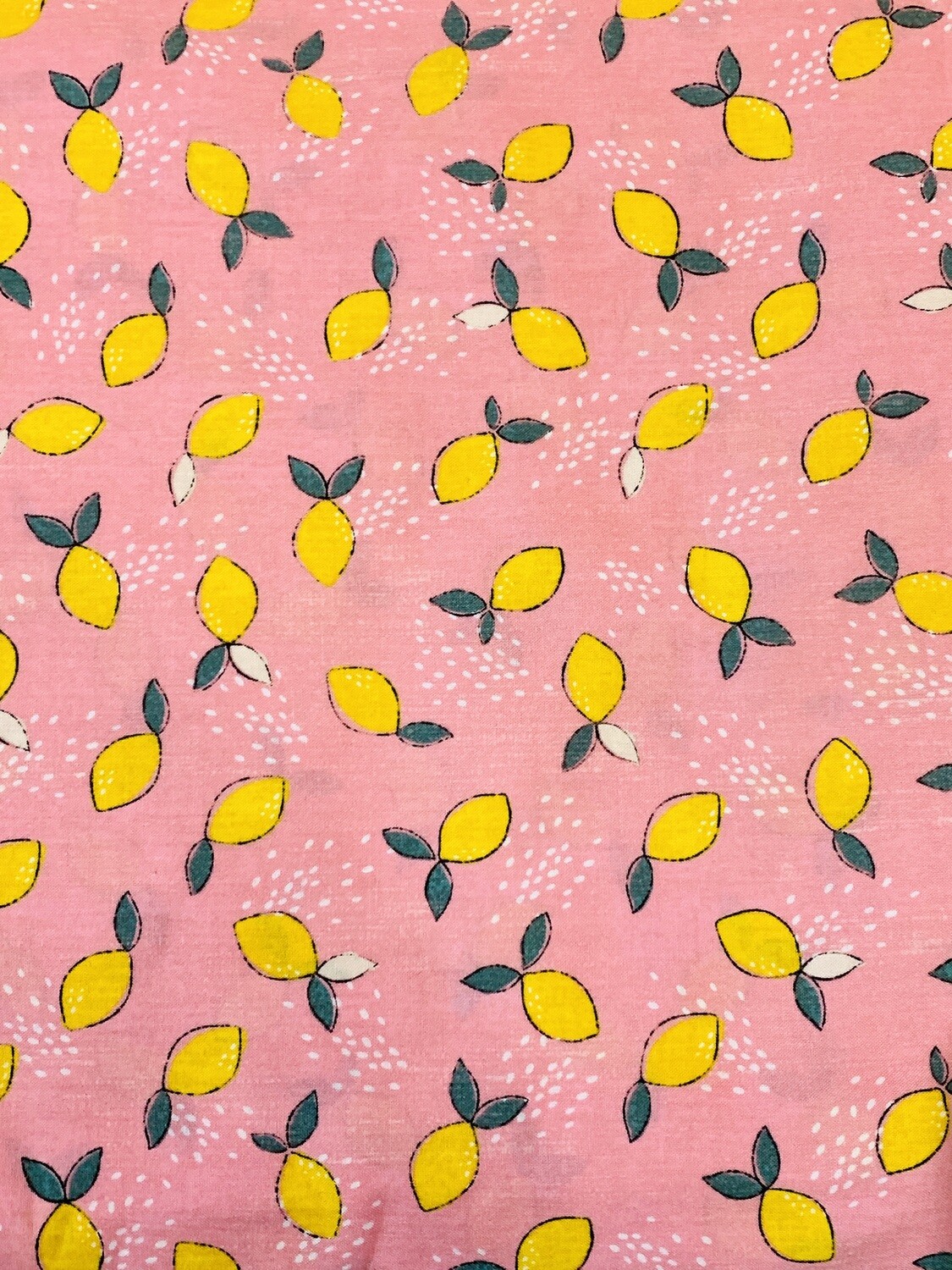 Lemon | Quilting Cotton | 112cm wide - 0.5m Piece