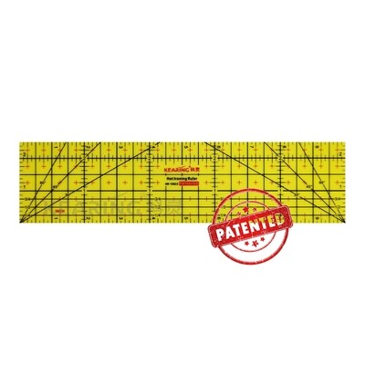 Genuine Kearing Hot Hemmer / Heat-Resistant Ruler | Imperial Straight