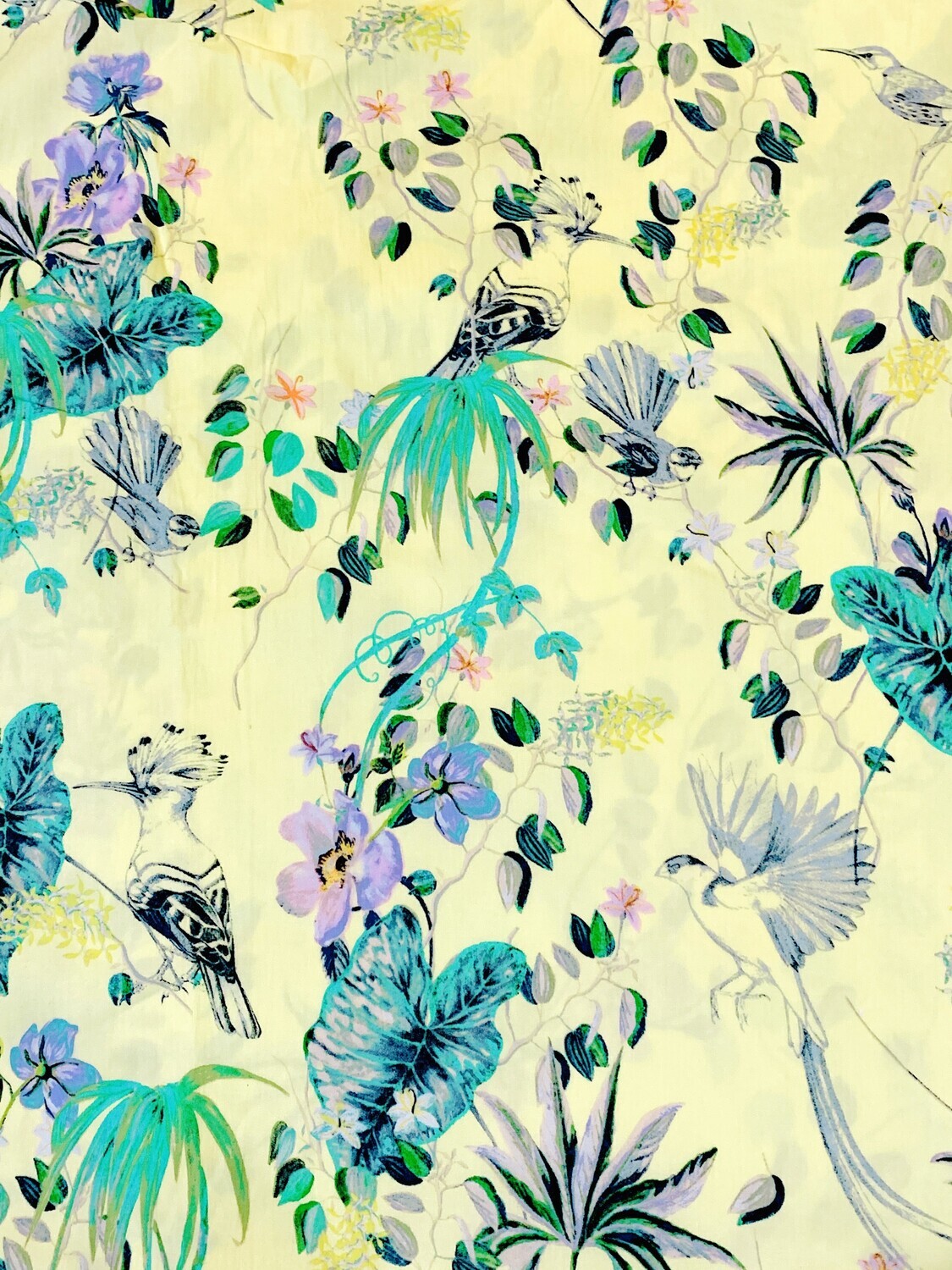 Floral &amp; Fauna | Cotton Woven | 145cm Wide - 1m Piece