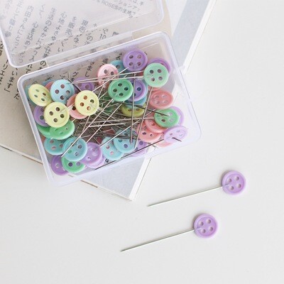 Multi-coloured Quilting Pins | 100-pack