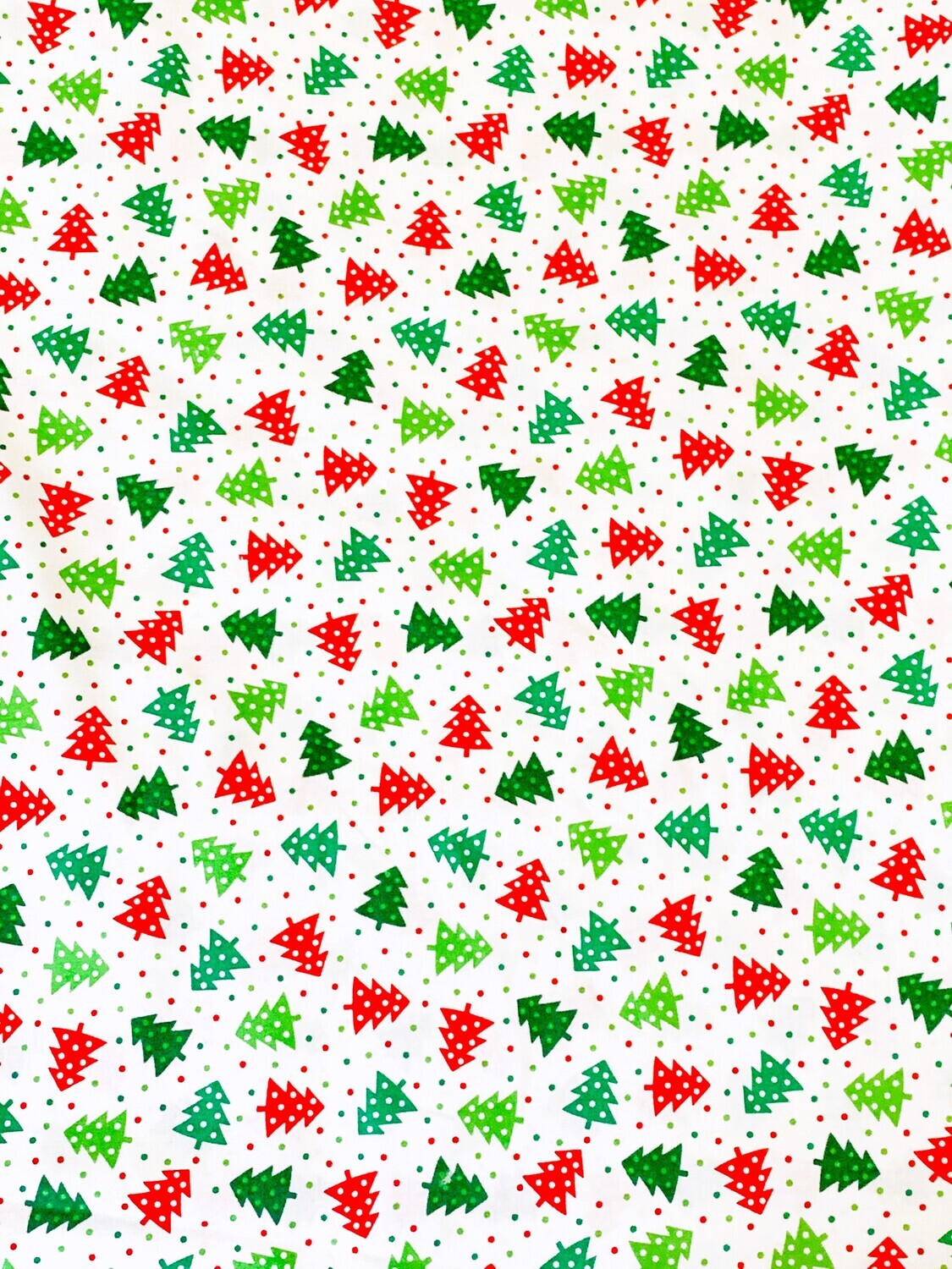 Xmas Trees Toss | Quilting Cotton | 112cm Wide