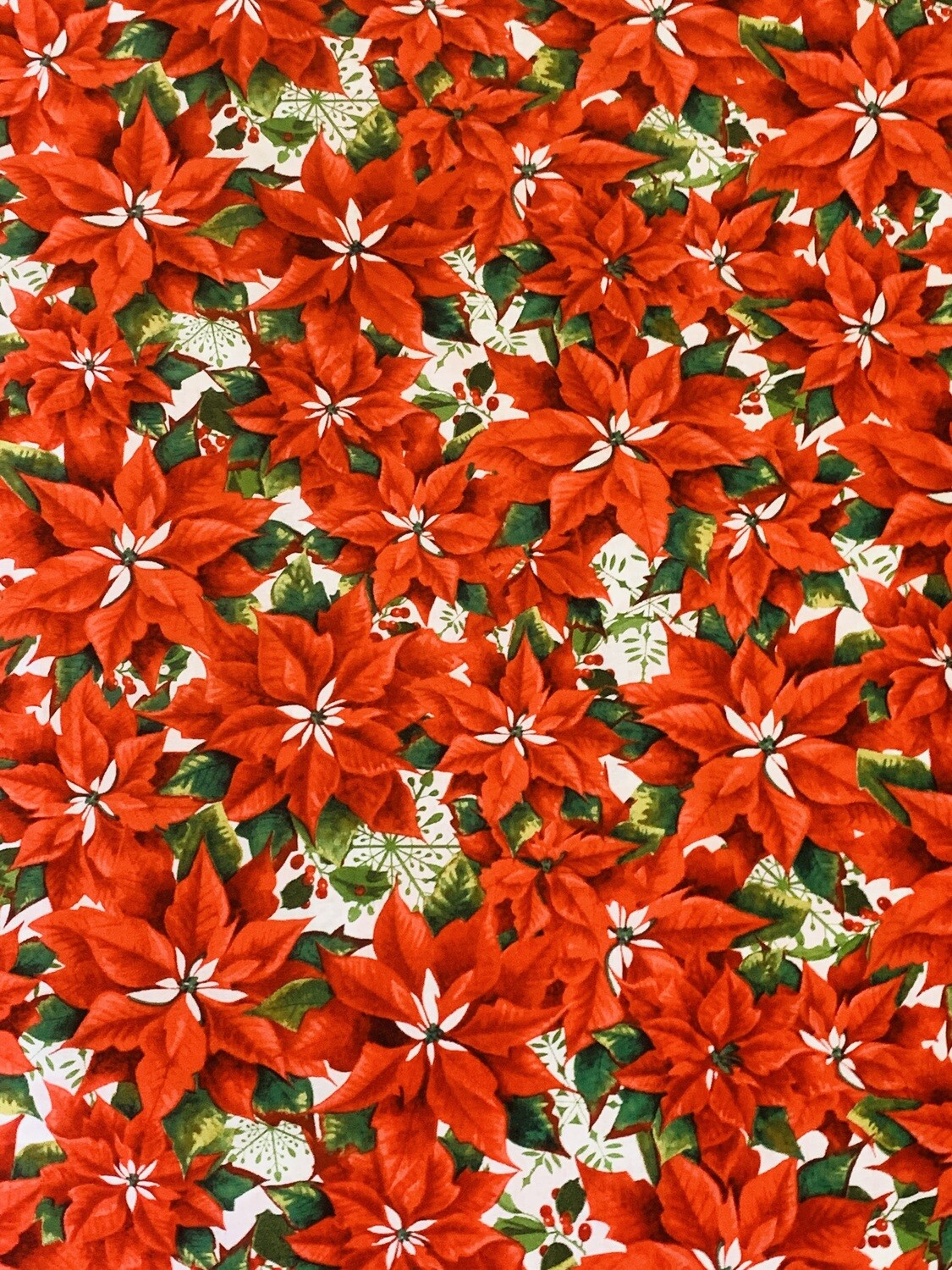 Poinsettas | Quilting Cotton | 112cm Wide