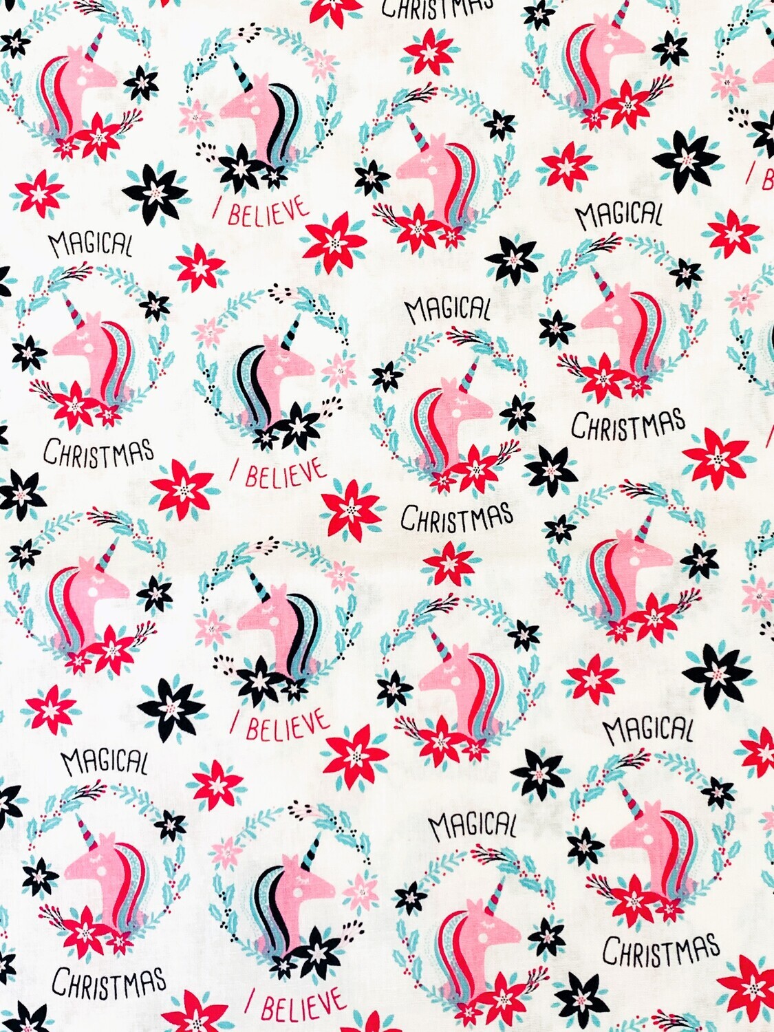 Magical Christmas | Quilting Cotton | 112cm Wide - 0.65m Piece