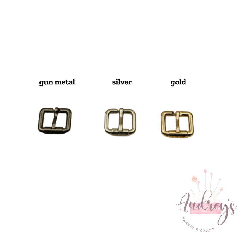 Gun Metal | 20mm (3/4&#39;&#39;) Buckle