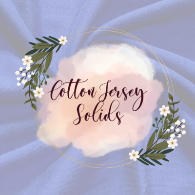 Cotton Jersey Solid Colours