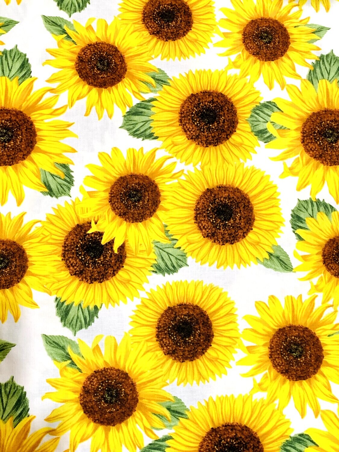 Bright Sunflowers | Quilting Cotton | 112cm Wide