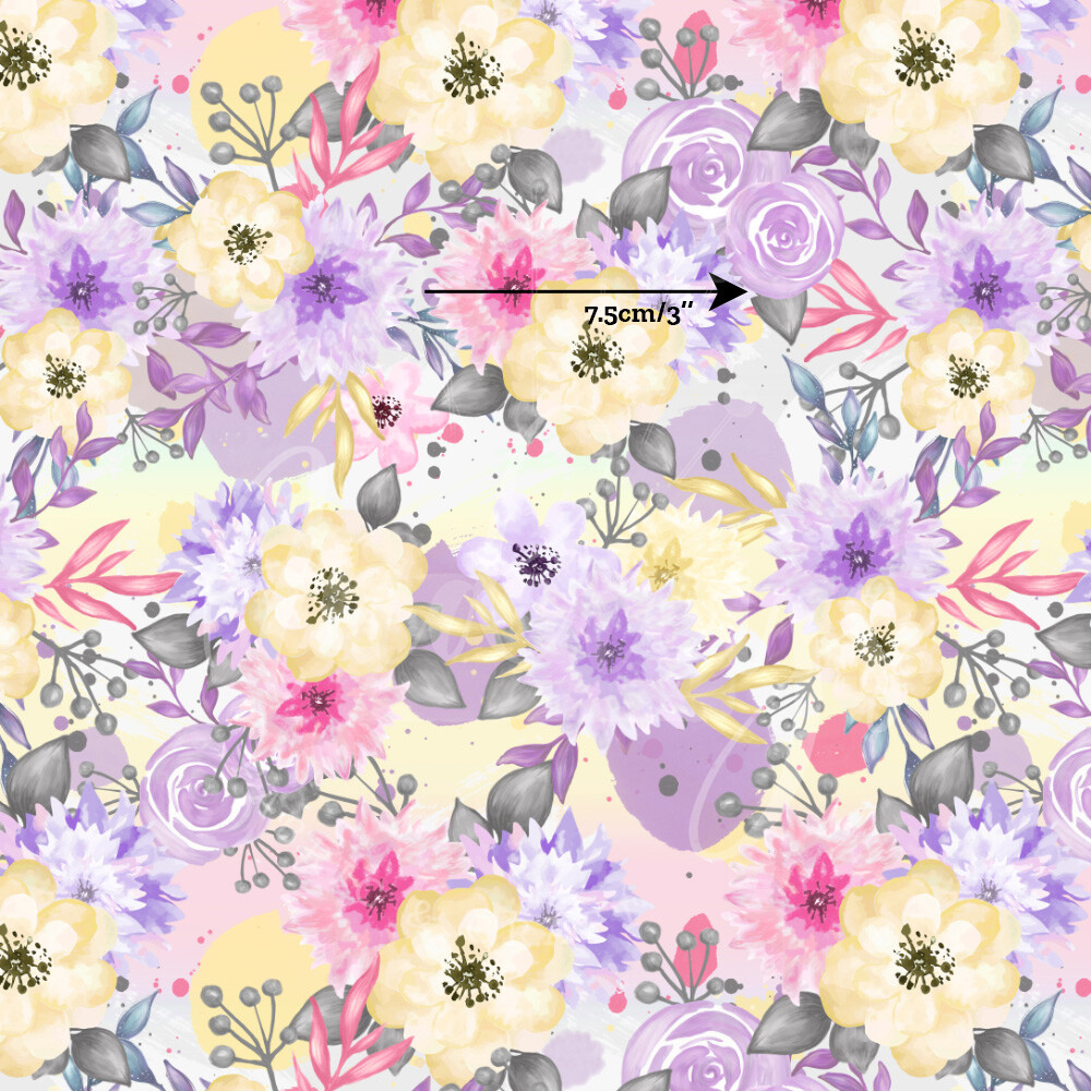 Amber | Digital-Print Cotton Lycra 240gsm | 150cm wide