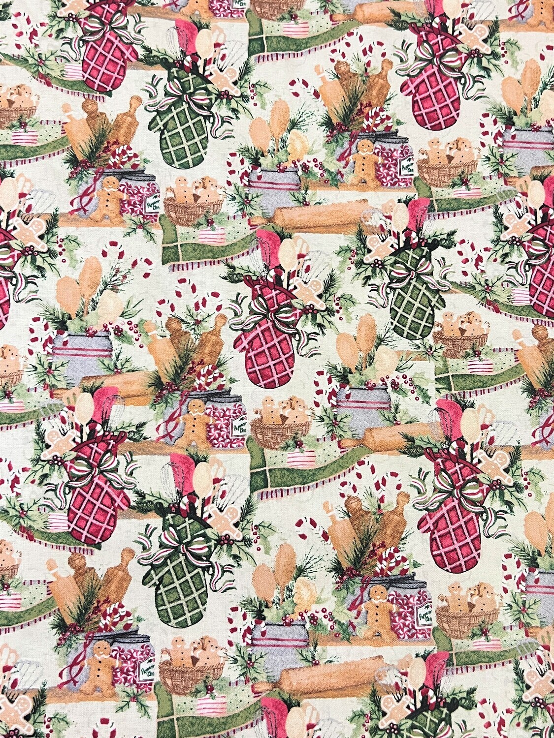 Vintage Christmas | Quilting Cotton | 112cm Wide - 1m Piece