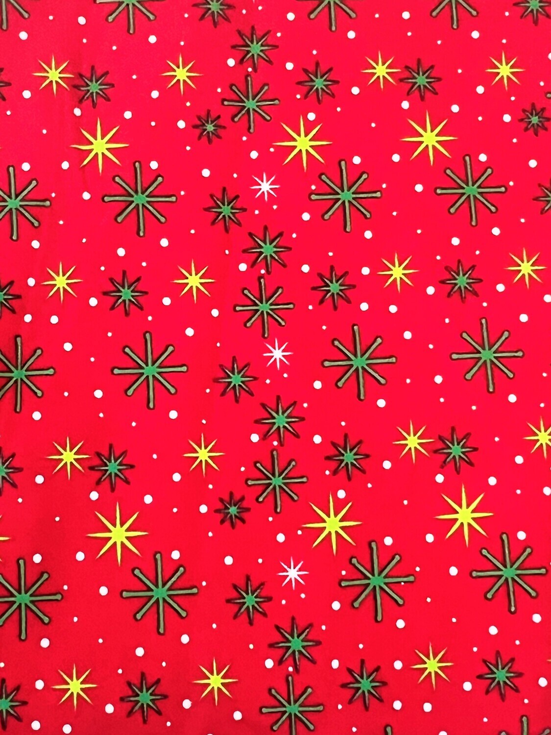 Xmas Stars | Quilting Cotton | 112cm Wide